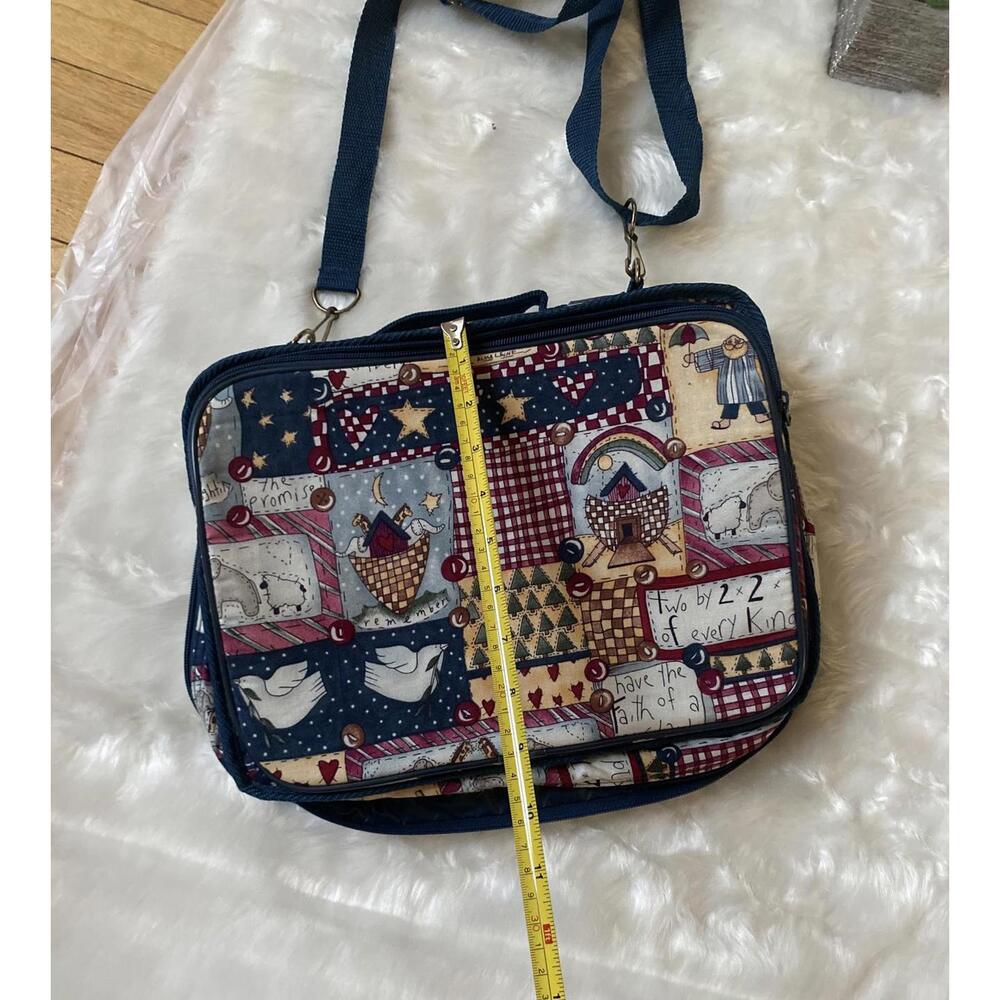 Charming Quilted Patchwork Handbag - image 3